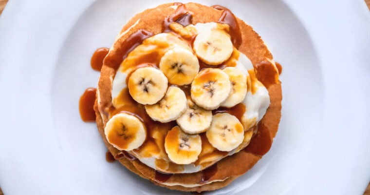 Kokospoffers met karamelbanaan